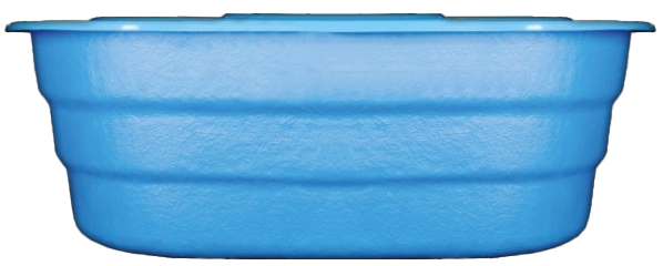 Caixa d'agua fibra de vidro azul