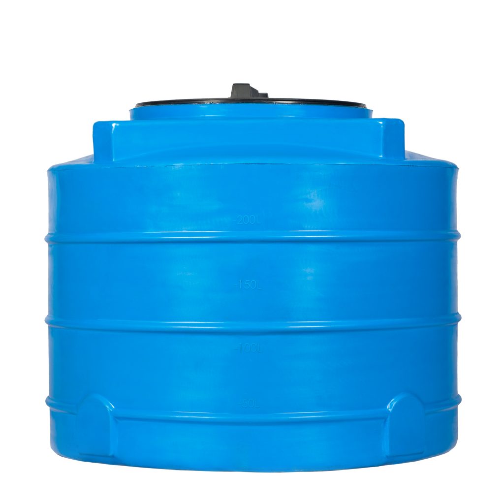 caixa d'agua polietileno azul-claro